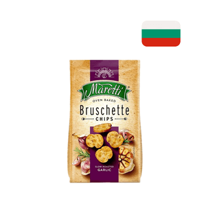 Bruschette Búlgaro Maretti Bites Slow Roasted Garlic Embalagem 85g