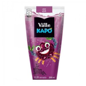 Suco Kapo DEL VALLE de Uva Caixa 200ml