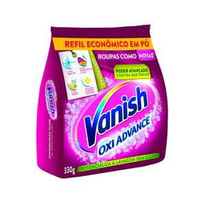 Alvejante VANISH em Pó Oxi Advance Pacote 330g