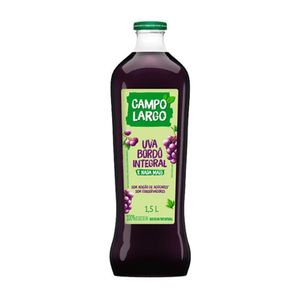 Suco Integral CAMPO LARGO Uva Garrafa 1.5L