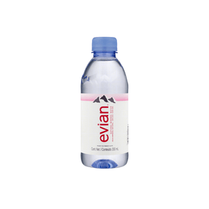 Água Mineral Evian sem Gás Garrafa 330ml