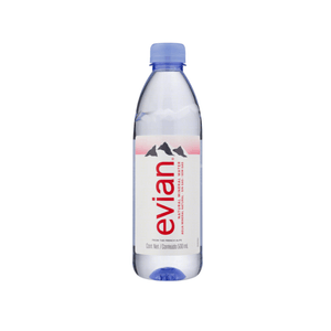 Água Mineral Evian sem Gás Garrafa 500ml