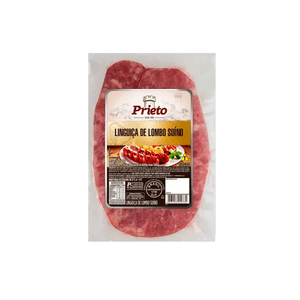 Linguiça de Lombo Suíno Prieto Embalagem 500g