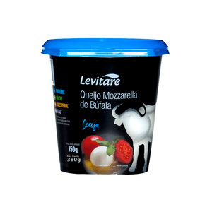 Queijo Muzzarela LEVITARE Búfala Pote 450g