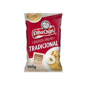 Batata Palha Elma Chips Sabor Tradicional Embalagem 100g