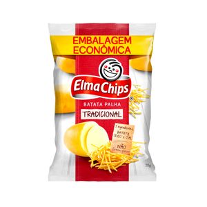 Batata Palha Elma Chips Sabor Tradicional Embalagem 215g