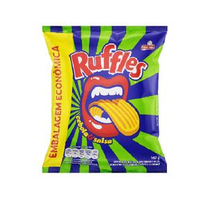 Batata Palha Ruffles Elma Chips Ondulada Sabor Original Embalagem 167g