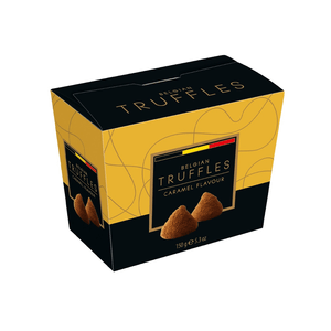 Bombons de Chocolate Belgian Truffles com Caramelo Caixa 150g