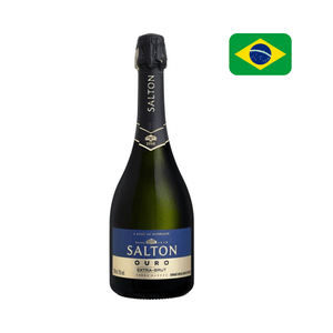 Espumante Branco Brasileiro  Salton Ouro Extra Brut Garrafa 750ml