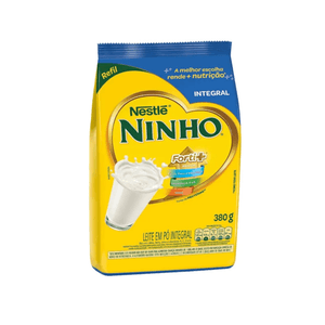 Leite em Pó Integral Nestlé Ninho Embalagem 380g