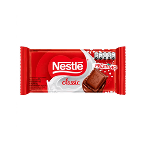 Chocolate em Barra Nestlé Prestígio Classic Embalagem 80g