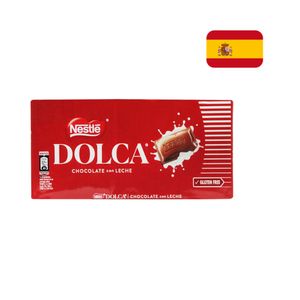 Chocolate em Barra ao Leite Nestlé Dolca Free Glúten Embalagem 100g