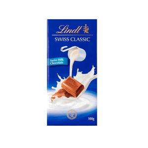 Chocolate em Barra Lindt Milk Embalagem 100g