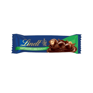 Chocolate em Barra com Avelã Lindt Nocciolatte Hazelnuts Embalagem 35g