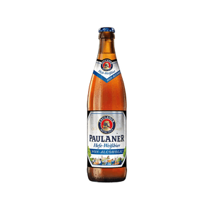 Cerveja Paulaner Hefe Weissbier Sem Álcool Garrafa 500ml