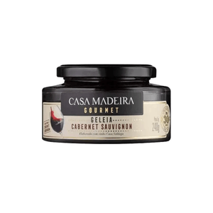 Geleia Gourmet Casa Madeira Cabernet Sauvignon Pote 240g