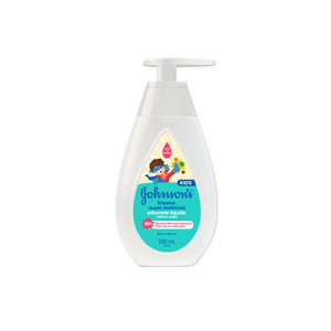 Sabonete Líquido Infantil Johnson's Kids Limpeza Super Poderosa Embalagem 200ml