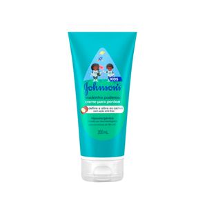 Creme para Pentear Johnson's Kids Blackinho Poderoso Embalagem 200ml