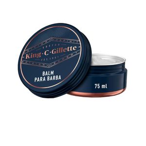 Bálsamo para Barba KING.C.GILLETTE Lata 74g