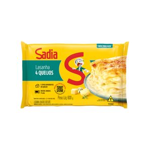 Lasanha quatro queijos Sadia pacote 600g