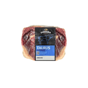 Carne de Bovino Guidara Taurus Reserve Ancho Sem Osso Aproximadamente 400g