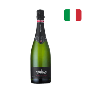 Espumante Branco Italiano Ferrari Maximum Extra Brut Chardonnay Garrafa 750ml