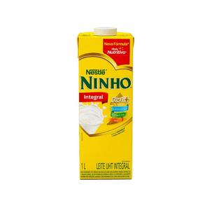 Leite Líquido UHT Nestlé Ninho Forti Integral Caixa 1L