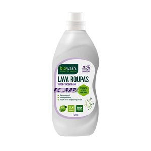 Lava Roupa Líquido BioWash Lavanda Embalagem 1L