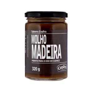 Molho Madeira CEPÊRA vidro 320g