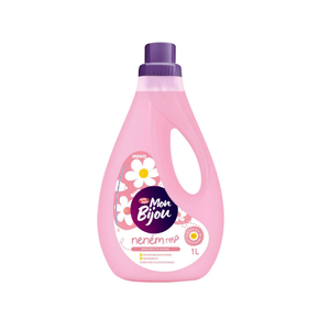 Amaciante Mon Bijou Neném Rosa Garrafa 1L