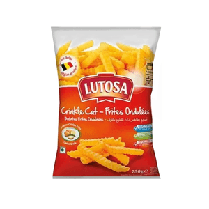 Batata Palito Lutosa 7MM Congelado Embalagem 1kg