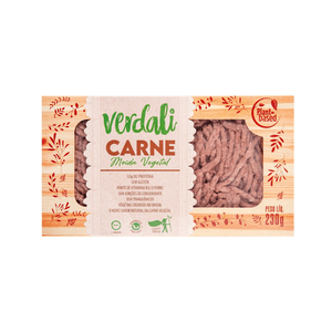 Carne Moída Vegetal Verdali Embalagem 230g