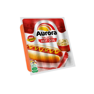 Salsicha Hot Dog Aurora Embalagem 500g