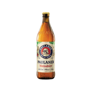 Cerveja Paulaner Munchen Weissbier Garrafa 500ml