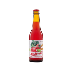 Cerveja Fruitbier Extra Colorida BARBARELLA com Morango Garrafa 355ml