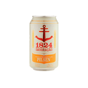 Cerveja Pilsen 1824 Imigração Lata 350ml