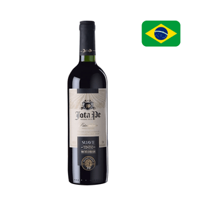 Vinho Tinto de Mesa Brasileiro Jota Pe Suave Garrafa 750ml