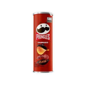 Batata Chips Pringles Sabor Churrasco Pote 109g