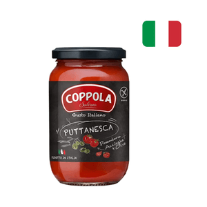 Molho de Tomate Italiano COPPOLA Puttanesca Frasco 350g