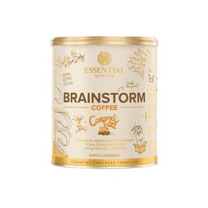 Suplemento Alimentar Essential Nutrition Brainstorm Coffee Sabor Caramel Latte Lata 274g