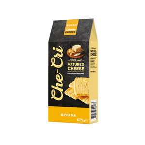 Biscoito Salgado Che-Cri Queijo Gouda Embalagem 67,5g