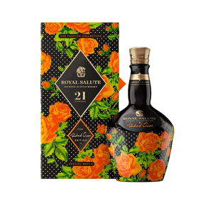 Whisky Royal Salute 21 Anos The Richard Quinn Laranja Garrafa 750ml