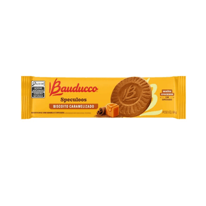 Biscoito Doce Bauducco Speculoos Caramelizado Embalagem 84g