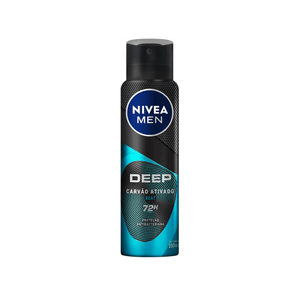 Desodorante Aerossol Nivea Men Deep Amadeirado Embalagem 150ml