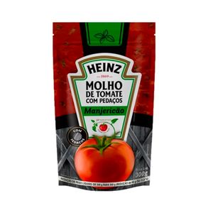 Molho de Tomate HEINZ Manjericão Sachê 300g