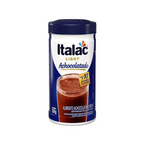 Achocolatado em Pó Instântaneo ITALAC Zero Acúcar Pote 210g