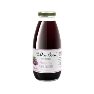 Suco Integral Villa Piva Sabor Uva Garrafa 300ml