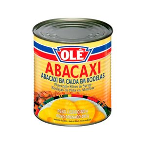 Abacaxi em Calda Olé Rodelas Lata 400g