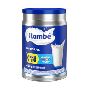 Leite em Pó Integral Itambé Lata 400g