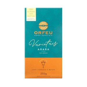 Café Torrado e Moído Orfeu Varietais Arara Caixa 250g